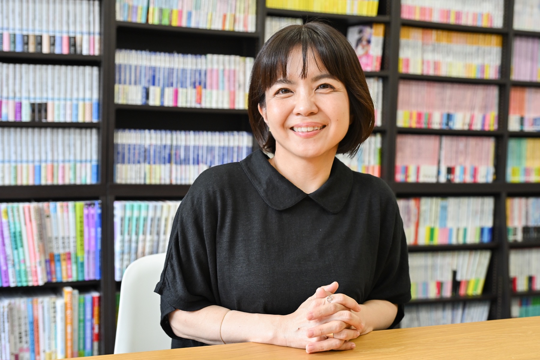 インタビューに答えるT.Nさん